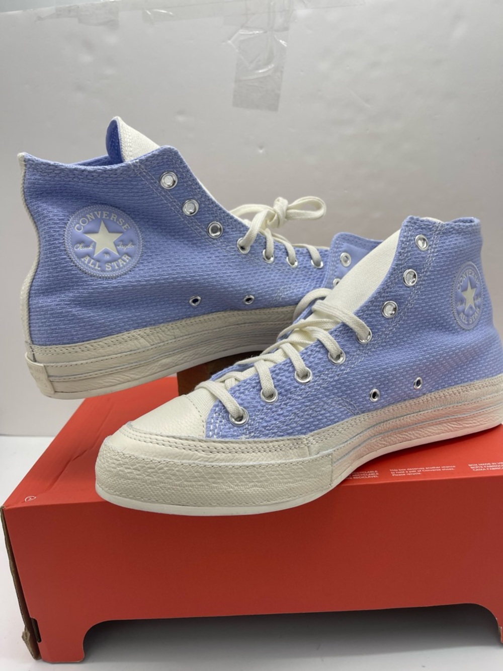 Converse Men’s Chuck 70 Hi Mystic Sky Egret A04621C High Top Sneakers Premium - Picture 10 of 16